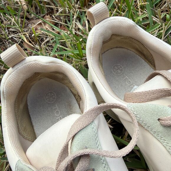 Tory Burch Good Luck Trainers Sneakers Size 10 - Picture 9 of 12